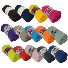 Fleecedecke Polarfleece versch. Unifarben 130x170cm Wohndecke Schlafdecke Decke Decke price