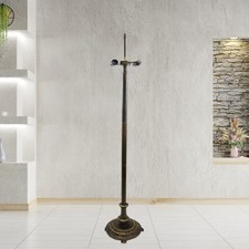 Tiffany Stehlampenfuß traditionell Metall Antik Messing Wohnzimmer Beleuchtung Floor Lampe price