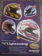 NOLAN N92 MOTORRADHELME N BLITZBEREICH 1998 WERBUNG A4 AKTE 35 Motorcycle Helmets price