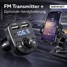 FM Transmitter Bluetooth 5.0 Auto Radio Musik KFZ Ladegerät Zigarettenanzünder Auto-Transmitter price