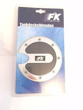Tankdeckelblende Fuel Cap ALU Look Abdeckung * ca. Ø 132 FK-Automotive universal Fuel Cap price
