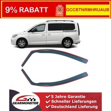 Windabweiser für VW CADDY 3 III 2-türer 2004-heute 2-tlg dunkel Regenabweiser Auto-Windabweiser price