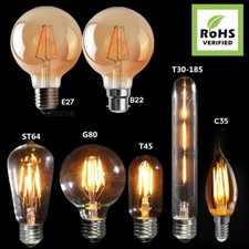 LED Glühbirne Deko Vintage LED Filament Edison Glühbirne Lampe Funkventil Decorative Lampe price