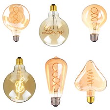 Antik Wort Deko Edison LED Glühbirnen Herz/Stern/Liebeslampe Birnen 4W E27 Decorative Lampe price