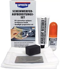 Presto Scheinwerfer-Aufbereitungs-Set Klarsicht Politur Reparatur Car Care & Restoration Produkte price