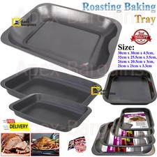Quadratisch/Länglich Antihaft Ofen Backen Bräter Blech Hähnchenform Pfanne Trays / Baking Dishes price