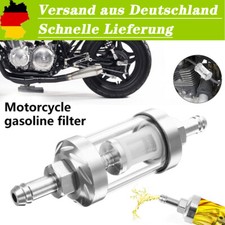 Universal Chrom Aluminium 8mm Glas Kraftstofffilter Benzin Diesel Motorrad ATV Diesel Filter price