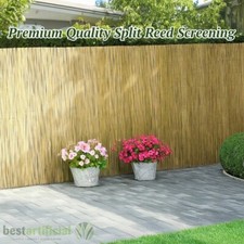 4 m Natur Split Schilf Zaun Sichtschutz Rolle Garten Außen Sichtschutz Garten Fence price