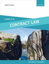 Complete Ser.: Complete Contract Law : Text, Cases, and Materials by André... General Law price