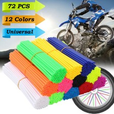 72Pcs Universal Motorrad Motocross Speichencover Speichenröhre Wheel Spoke Skip Wheel Cover price