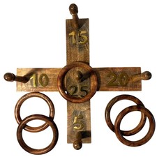 Holz Quoits Hoopla Spiel Wooden Spielzeug price