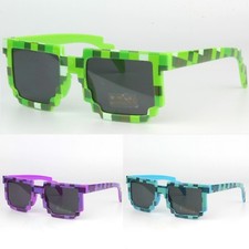 Kinder Kinder Pixel Mosaik 8 Bit niedrige Auflösung Sonnenbrille UV400 Schutz Kids' Sunglasses price