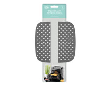 2x Wiederverwendbare Luftfritteuse Silikon Topf Korb Futter Matte Tablett Antihaft Backofen Backen Tray Mat price