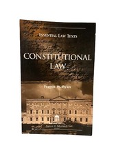 Constitutional Law by Dr Fergus Ryan (Paperback, 2001) Constitutional Law price