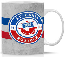 Hansa Rostock FAN Sammler  Tasse Mug Kaffetasse Haferl 330ml Made in EU NEU NEW Mug price