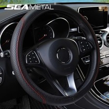15 Zoll Universal Auto Lenkrad Bezug Anti Rutsch 38cm PU Leder Bequem NEU Steering Wheel Cover price