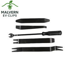 Auto Innenraum Verkleidung & Tür Karte Entfernung Werkzeug Set - 5 Stck. Hebeleisen & Clip Heber Kit Auto-Werkzeugsets price