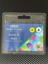 Epson 18 Schwarz Kompatibel Tesco Tintenpatrone Neu Compatible Cartridge price