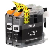 2 Tintenpatronen schwarz kompatibel zu Brother LC123 DCP-J132W J152W J552DW J752D Compatible Cartridge price