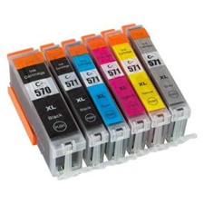 Kompatible Tintenpatrone, Ersatz für Canon PGI-570XL, CLI-571XL, NON-OE SET Compatible Cartridge price