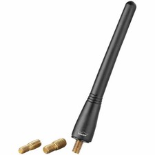 PEARL Autoantenne: Universal-Kurzstab-Antenne 16V für besten Empfang Auto-Radioantenne price