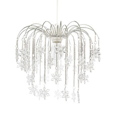 Moderner Wasserfall Pendelleuchtenschirm mit sternförmigen Acryl Eiszapfen von Happ... Pendant Light price