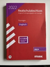 Realschulabschluss Englisch Thüringen Prüfungsvorbereitung Arbeitsbuch Promotion Exam Bücher price