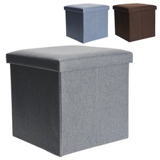 Sitzhocker Hocker faltbar Sitzwürfel mit Stauraum Sitztruhe Pouf Polsterhocker Pouf price