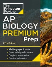 Princeton Review AP Biology Premium Prep: 6 Practice Tests + Complete Content Re TEOG Bücher price