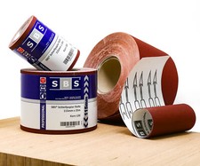 SBS® Schleifpapier Rolle 115mm x 10m Korn 40-240 Sandpapier Handschleifpapier SBS price