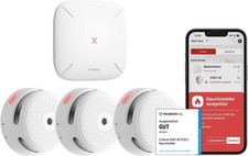 X-Sense Smart Rauchmelder 3x FS31 mit SBS50 Basisstation WLAN Funkrauchmelder SBS price