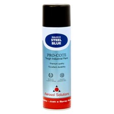 Pro-Cote Stahlblau Sprühfarbe 500 ml robust Industrie langlebig Premium Qualität Industrial Spray price