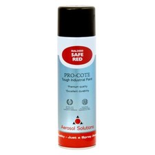 Pro-Cote Safe Red Sprühfarbe 500 ml robust Industrie langlebig Premium Qualität Industrial Spray price