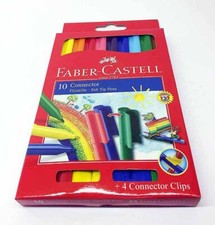 155510 Faber Castell Filzstifte Felt Tip Pens 10 Connector Felt-tip Stift price