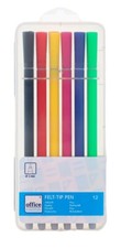 Office essentials Felt-Tip PEN 12st. Felt-tip Stift price