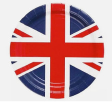 10 Stück Union Jack Flagge Papp Party Teller British Royal Einweggeschirr UK Disposable Tableware price
