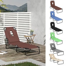 Sonnenliege Klappliege Stuhl Tragbar Liegend Garten Outdoor Sitz Bett Sun Lounger price
