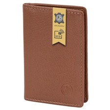 LINDENMANN Kartenetui Herren / Cardholder Herren Leder Geldbeutel cognac gelb Herren-Card Holder price
