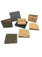 Geldbörse Geldbeutel Portemonnaie Kork Vegan Damen Herren Cardholder Geld Design Herren-Card Holder price