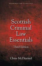 Scottish Criminal Law Essentials (Edinburgh Law Essentials),Clai Criminal Law price