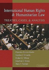 International Human Rights Humanitarian Law Treaties Cases Analys… 9780521187817 Human Rights Law price