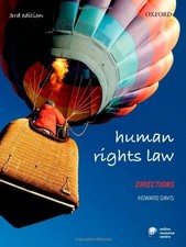 Human Rights Law Directions 3/e (Directions series),Howard Davis Human Rights Law price