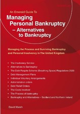 Managing Personal Bankruptcy - Alternatives to Bankruptcy - 9781913776749 Enforcement und Bankruptcy Law price