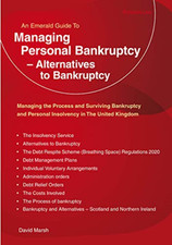 Managing Personal Bankruptcy-Alternatives to Bankruptcy -  NEW David Marsh 2021 Enforcement und Bankruptcy Law price