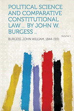 Political Science and Comparative Constitutional Law .. -  NEW Not Available 201 Political Science price