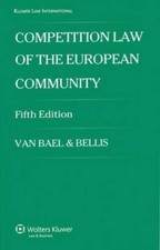 Competition Law of the European Community Ex Library in VGC Competition Law price