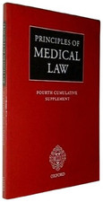 Principles of Medical Law - Grubb, Andrew Medical Law price
