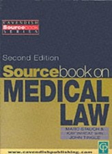 Sourcebook on Medical Law,Marc Stauch, John Tingle, Kay Wheat, M Medical Law price