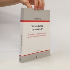 Verwaltungsprozessrecht  |  Rolf Schmidt-Eisenlohr Verwaltungsrecht price