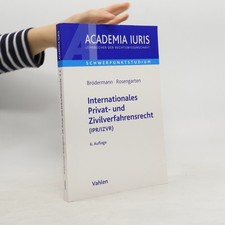Internationales Privat- und Zivilverfahrensrecht (IPR/IZVR) - 6. Auflage Internationales Recht price
